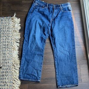 American Eagle Outfitters Loose Fit Blue Jeans